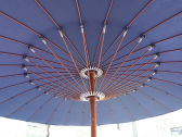 Зонт дизайнерский Ø3 м Paola Lenti Bistro алюминий, ткань Фото 9