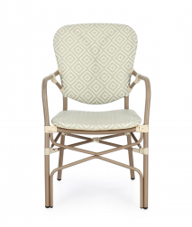 Кресло металлическое плетеное Cadeira