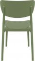 Стул пластиковый Siesta Contract Monna стеклопластик оливковый Фото 9