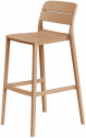 Стул пластиковый барный Nardi Cassia Stool стеклопластик капучино Фото 1