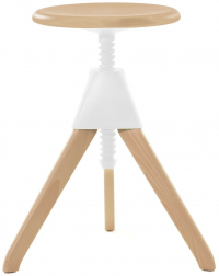 Табурет полубарный деревянный-thumbs-Фото1