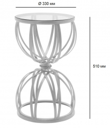 Столик стеклянный кофейный-thumbs-Фото3