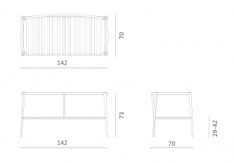 Диван двухместный плетеный с подушками-thumbs-Фото3