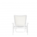 Шезлонг-лежак металлический JANUS et Cie Fiore алюминий, поливинил белый Фото 5
