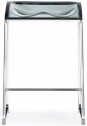 Табурет прозрачный полубарный PEDRALI Arod сталь, поликарбонат серый Фото 1