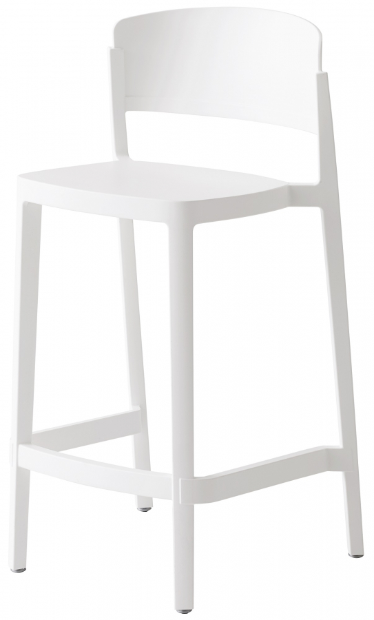 Стул пластиковый полубарный Abuela Stool 67