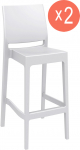 Комплект пластиковых барных стульев Maya Bar 75 Set 2