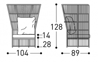 Кресло плетеное с подушками-thumbs-Фото3