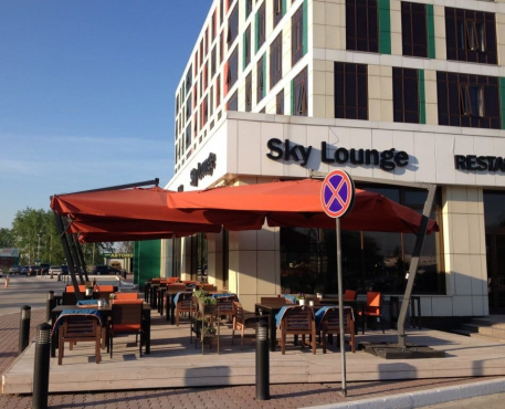 Ресторан Sky Lounge и отель Sky Port, Новосибирск
