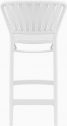 Стул пластиковый полубарный Siesta Contract Portofino стеклопластик, полипропилен белый Фото 7