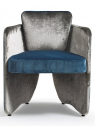 Кресло мягкое Quinti Anna Design Roberto Baciocchi сталь, пенополиуретан, ткань Фото 5