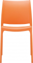 Стул пластиковый Siesta Contract Maya пластик оранжевый Фото 9