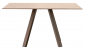 Стол ламинированный PEDRALI Arki-Table Compact сталь, алюминий, компакт-ламинат HPL коричневый, 4543 Фото 1