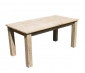 Стол деревянный обеденный Giardino Di Legno White Sand тик Фото 4