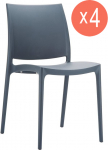 Комплект пластиковых стульев Maya Set 4