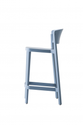 Стул пластиковый полубарный Abuela Stool 67