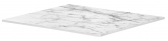 Столешница квадратная PEDRALI Fenix компакт-ламинат HPL белый мрамор Фото 1