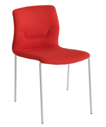 Стул на металлокаркасе с обивкой-thumbs-Фото1