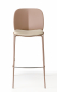 Стул пластиковый барный Scab Design Mentha Go Green сталь, технополимер карамельный Фото 8