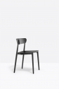 Стул деревянный PEDRALI Nemea алюминий, ясень, фанера черный ясень Фото 7
