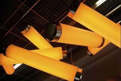 Светильник пластиковый подвесной SLIDE Fuse Lighting LED полиэтилен белый Фото 5