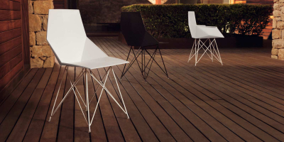Стул пластиковый Vondom Faz Basic сталь, полипропилен белый Фото 5