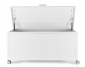Сундук металлический Garden Relax Ocean M алюминий, сталь белый Фото 4