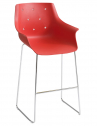 Кресло пластиковое барное Gaber More ST 76 металл, технополимер Фото 1