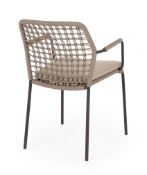 Кресло плетеное с подушкой-thumbs-Фото3