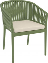 Кресло пластиковое с подушкой-thumbs-Фото1