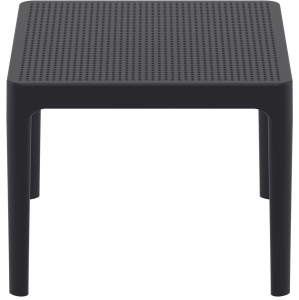 Столик пластиковый журнальный Siesta Contract Sky Side Table пластик черный Фото 5
