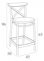 Стул пластиковый полубарный-thumbs-Фото3