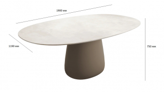 Стол обеденный из керамогранита-thumbs-Фото3