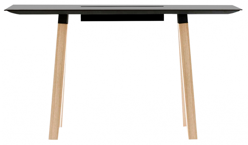 Стол барный с каналом для протяжки проводов Arki-Table CC Wood