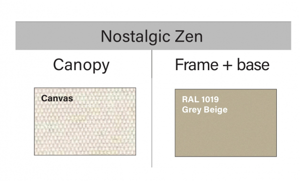 Зонт профессиональный Ø2.8 м Nata UX Nostalgic Zen