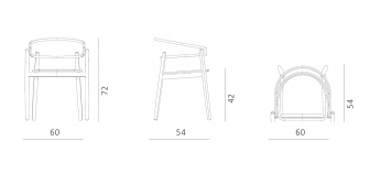 Кресло деревянное плетеное-thumbs-Фото3