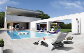 Шезлонг-лежак пластиковый плавающий Serendipity Chaise Floating S130
