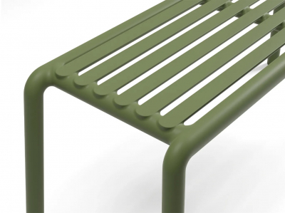 Скамья пластиковая Nardi Doga Bench стеклопластик агава Фото 5