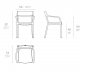 Кресло пластиковое с обивкой Vondom Madison Upholstered полипропилен, ткань тортора Фото 2