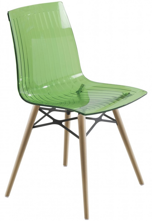 Стул прозрачный X-Treme-S Wox Beech Wood