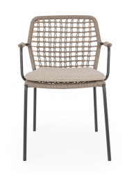 Кресло плетеное с подушкой-thumbs-Фото4