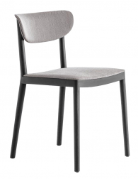 Стул деревянный с мягкой обивкой-thumbs-Фото1