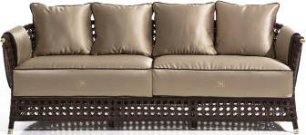 Диван плетеный трехместный-thumbs-Фото1