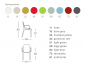 Комплект пластиковых кресел Scab Design Ginevra Set 2 стеклопластик лен Фото 2