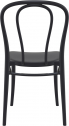 Стул пластиковый Siesta Contract Victor стеклопластик черный Фото 8