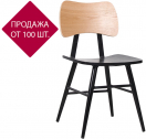 Стул деревянный Fenny Day 741 сталь, фанера дуба бежевый, черный Фото 1