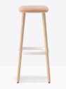 Табурет барный с обивкой PEDRALI Babila алюминий, ясень, ткань Фото 11