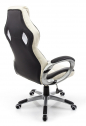 Кресло компьютерное Beon RT-372 металл, экокожа, ткань черно-кремовый Фото 5