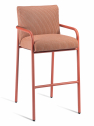 Кресло барное с подушками Gaber Pilar Stool алюминий, ткань Фото 7