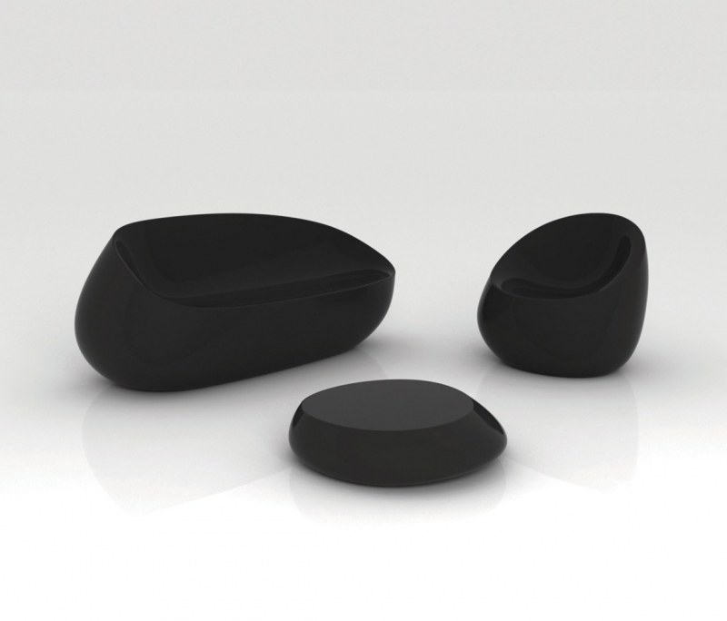 Диван пластиковый Stone Basic